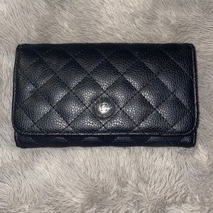 Stonewall leather clutch wallet